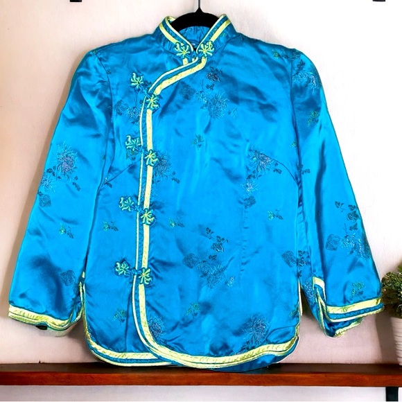 VTG ⭐️ 1970’s Silk Traditional Chinese Jacket- Small - Picture 6 of 13